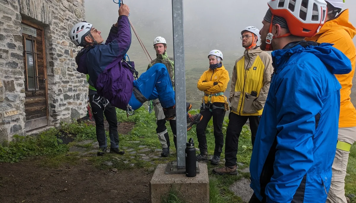 Selbstrettung, Manschaftszug, Kartenkunde | © Ernst Konrad