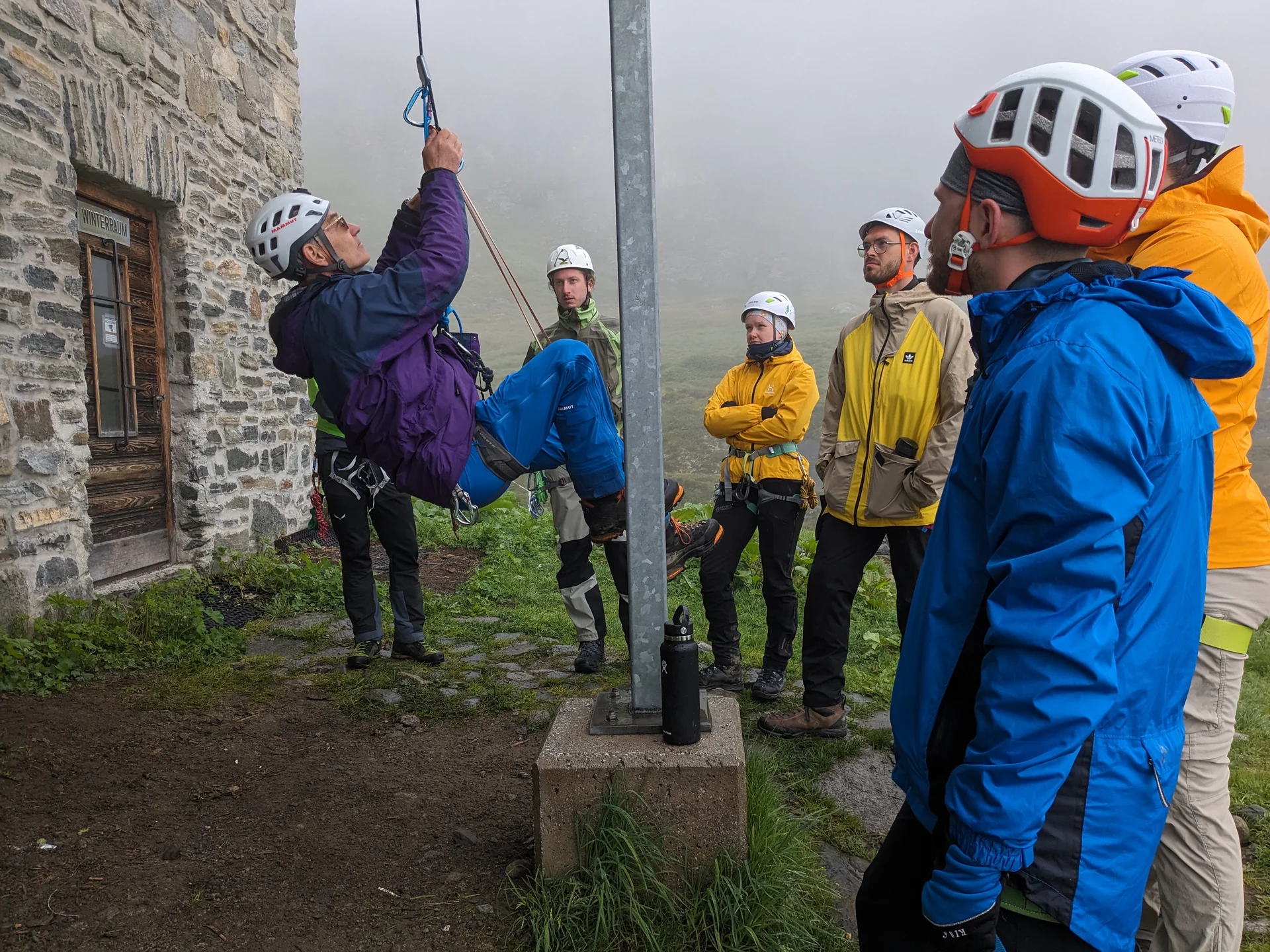 Selbstrettung, Manschaftszug, Kartenkunde | © Ernst Konrad
