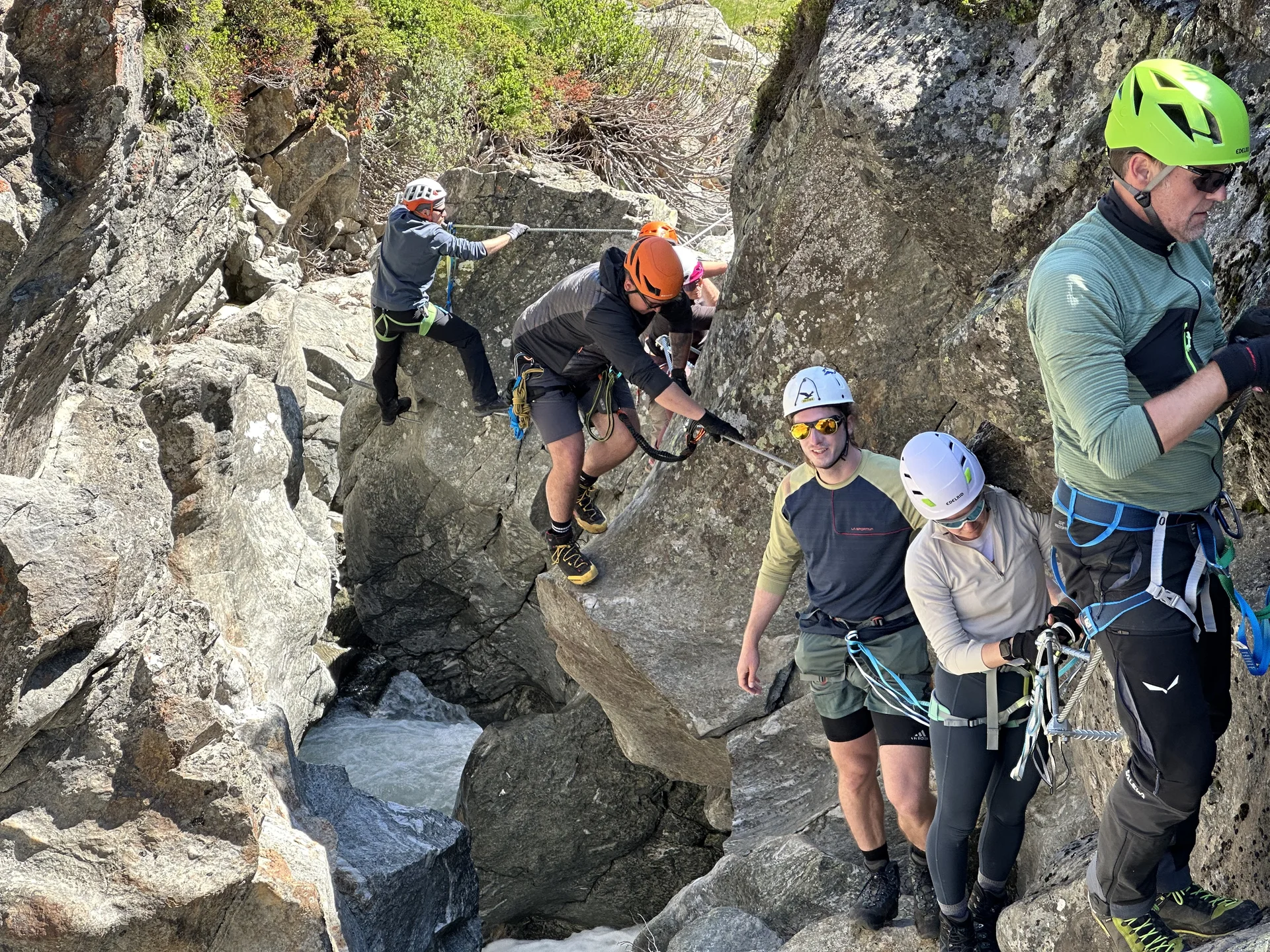 Fixseil, Höllenrachen, Abstieg, Heimreise | © Ernst Konrad