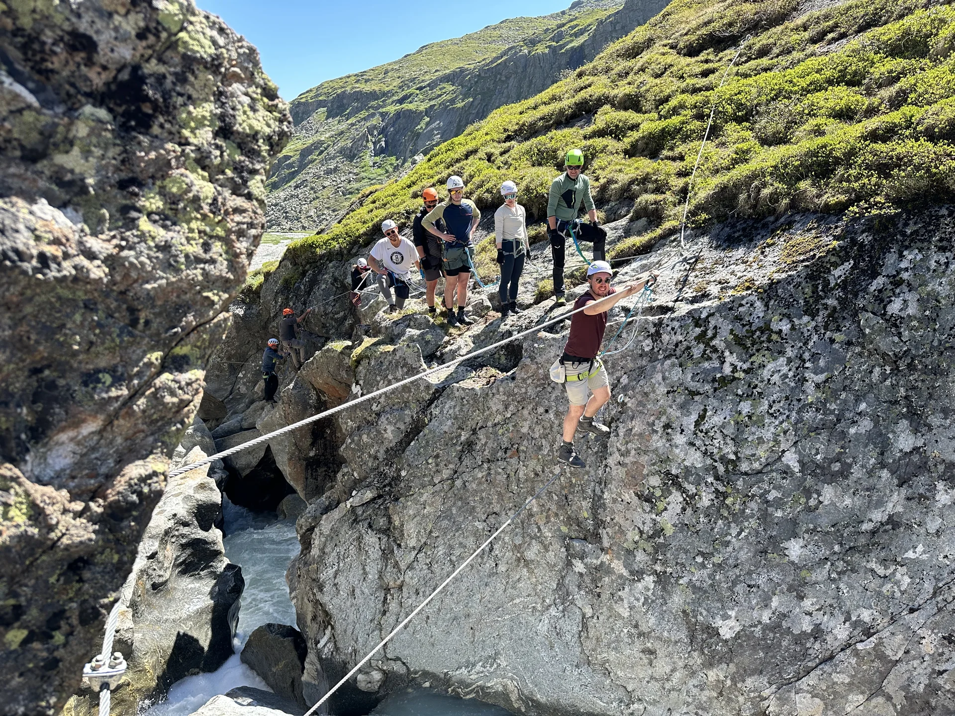 Fixseil, Höllenrachen, Abstieg, Heimreise | © Ernst Konrad
