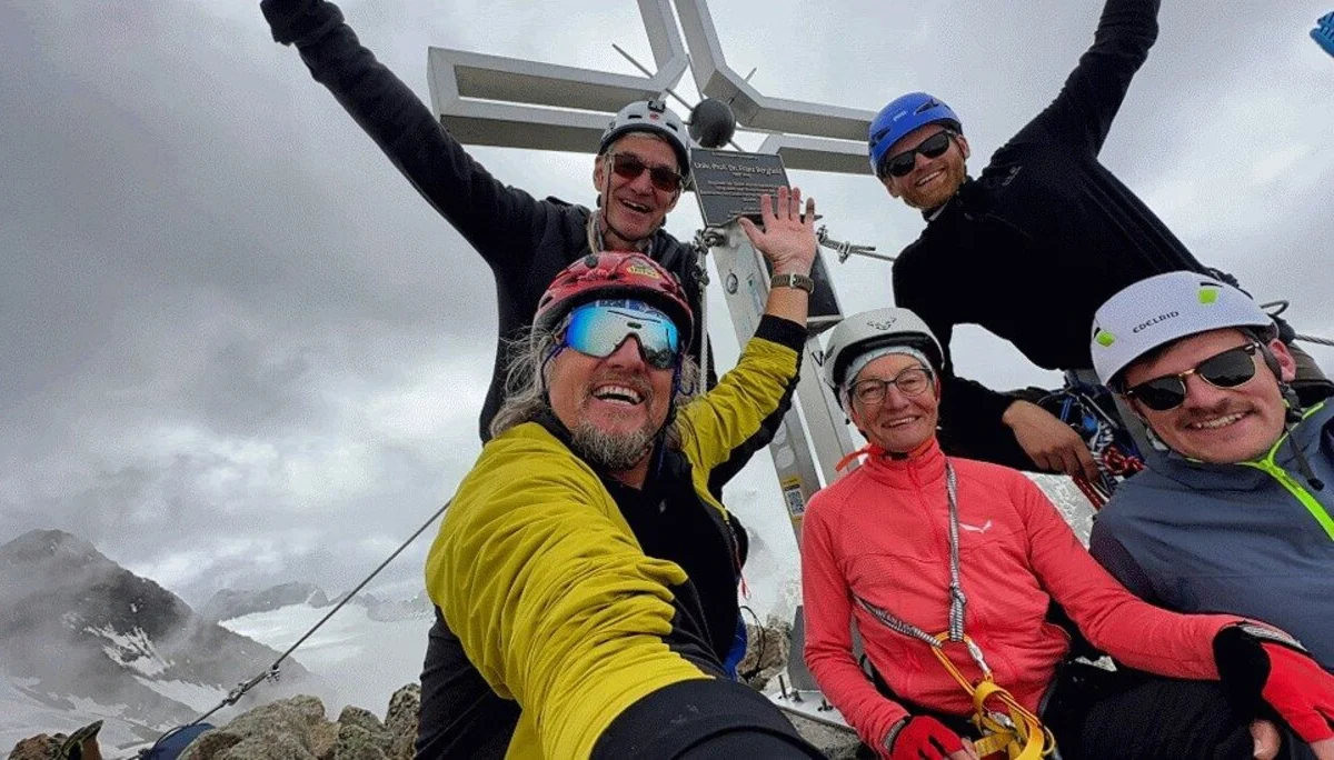 DAV Sektion Dingolfing auf Gletscherkurs im Stubaital | © Ernst Konrad