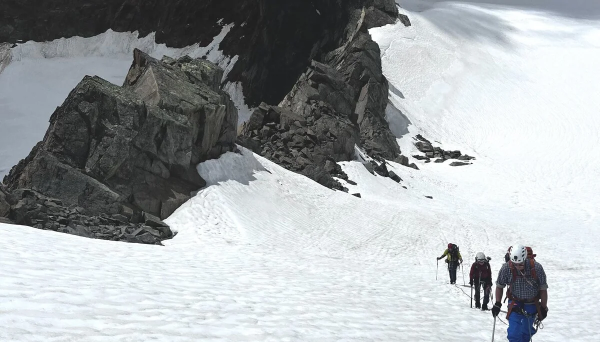 DAV Sektion Dingolfing auf Gletscherkurs im Stubaital | © Ernst Konrad