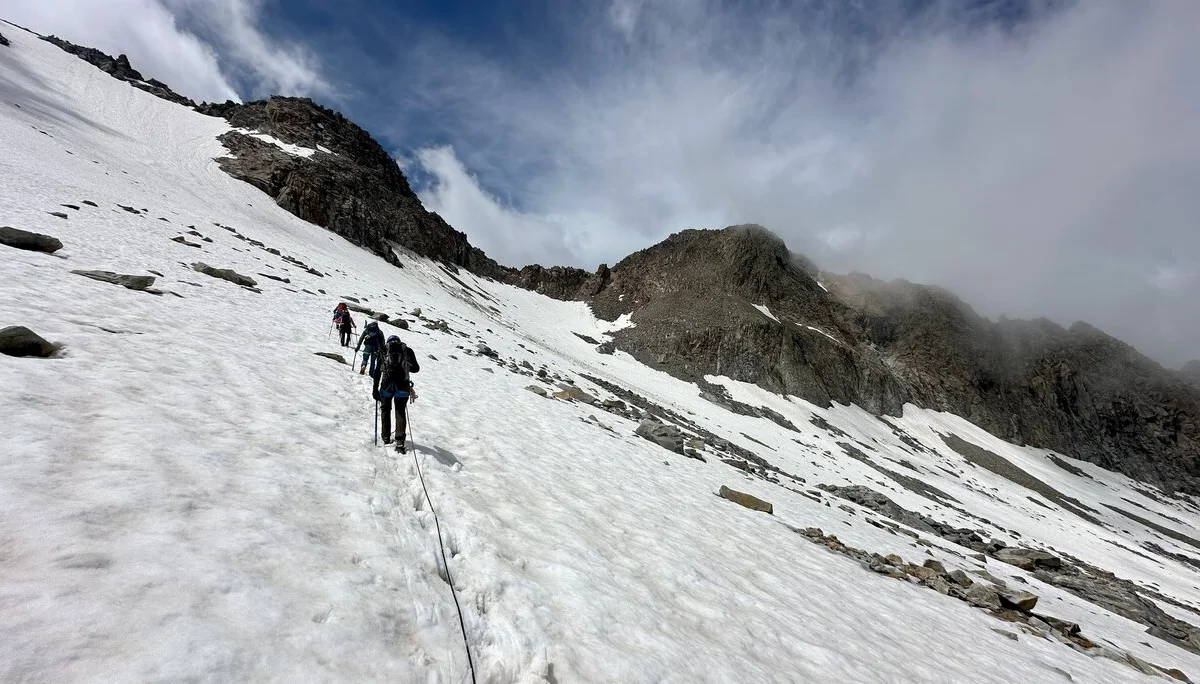 DAV Sektion Dingolfing auf Gletscherkurs im Stubaital | © Ernst Konrad