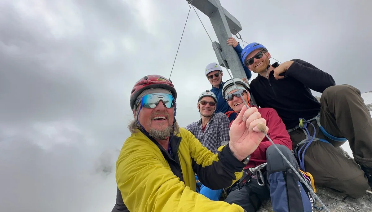 DAV Sektion Dingolfing auf Gletscherkurs im Stubaital | © Ernst Konrad