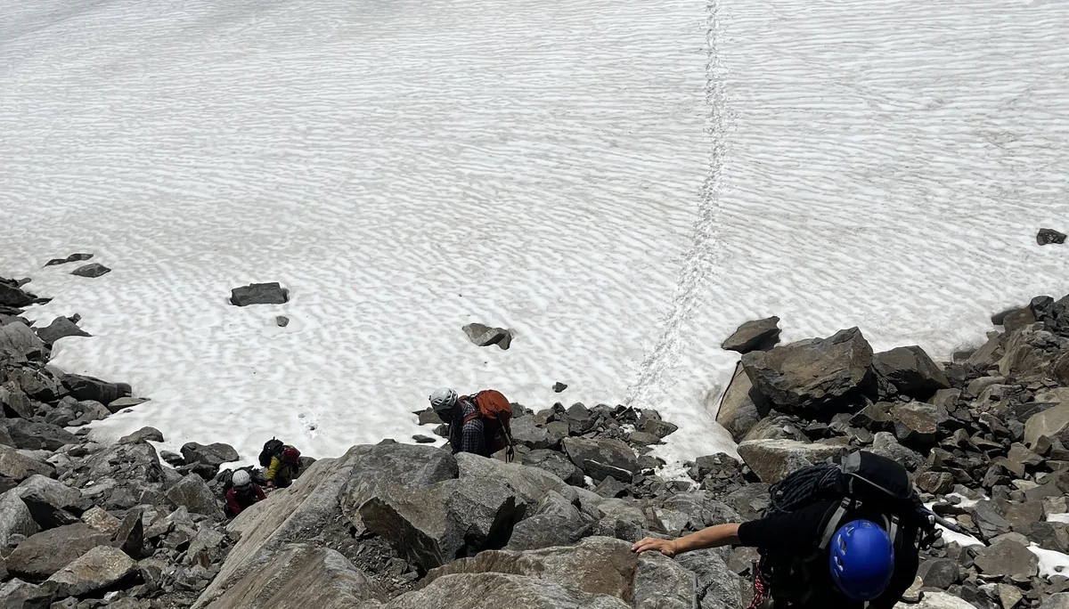 DAV Sektion Dingolfing auf Gletscherkurs im Stubaital | © Ernst Konrad