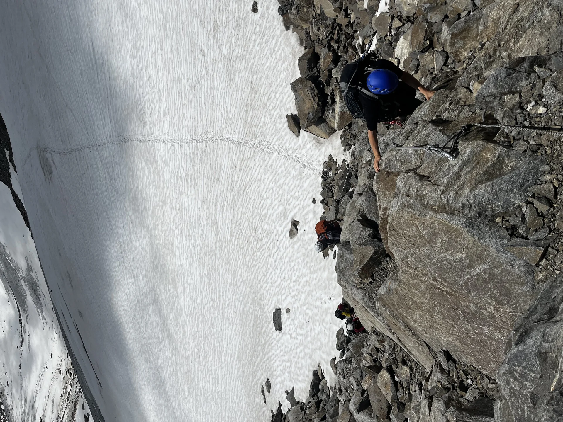 DAV Sektion Dingolfing auf Gletscherkurs im Stubaital | © Ernst Konrad