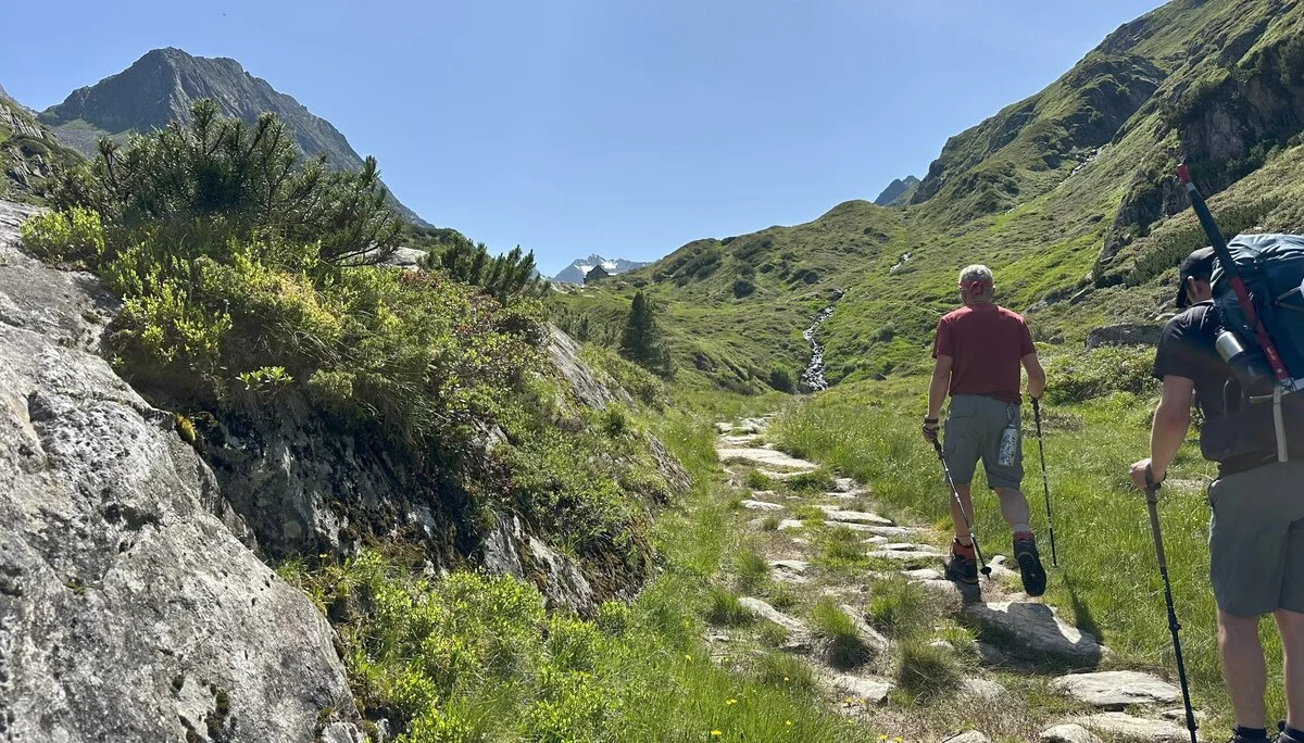 DAV Sektion Dingolfing auf Gletscherkurs im Stubaital | © Ernst Konrad