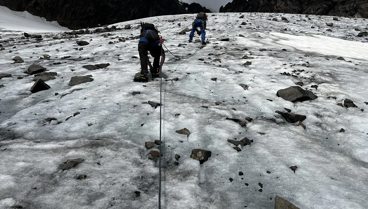 DAV Sektion Dingolfing auf Gletscherkurs im Stubaital | © Ernst Konrad