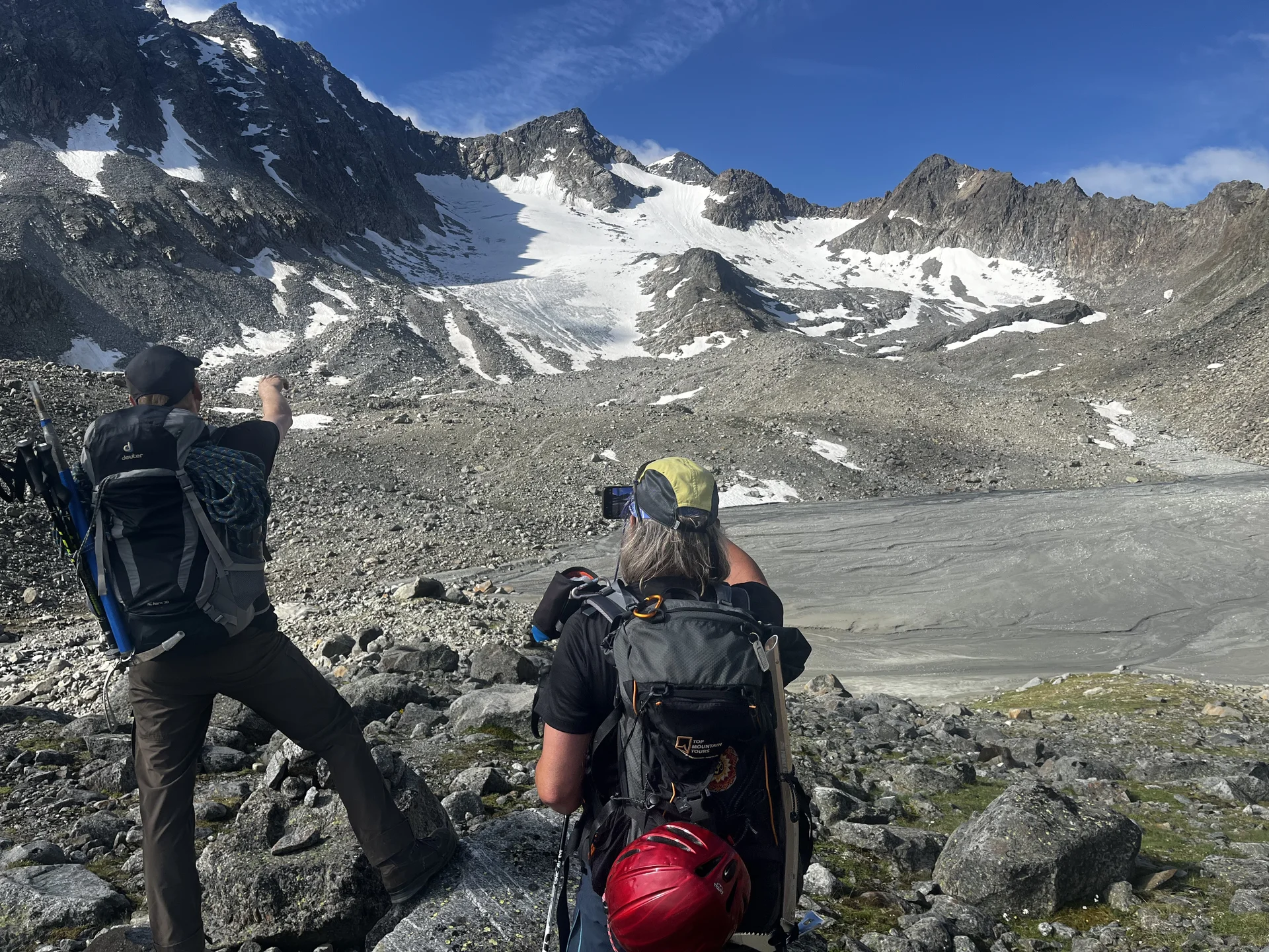 DAV Sektion Dingolfing auf Gletscherkurs im Stubaital | © Ernst Konrad