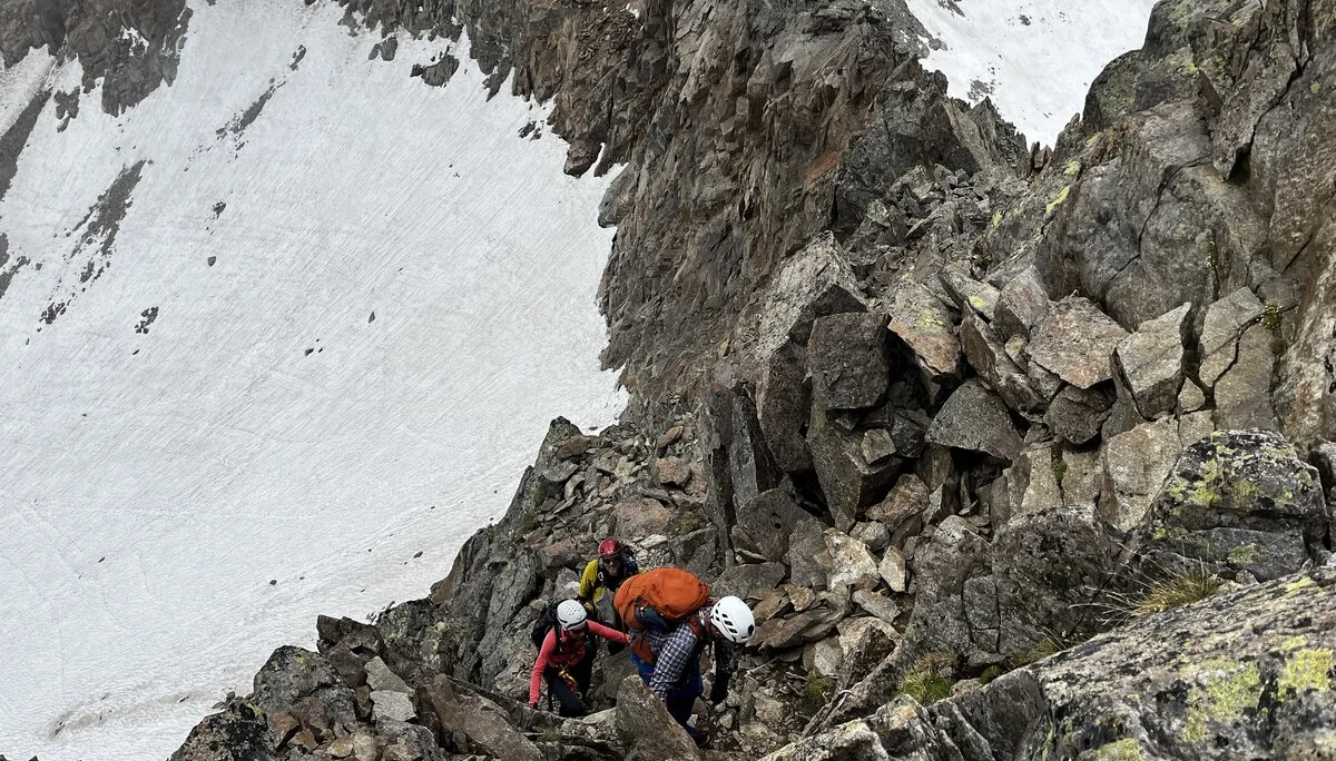 DAV Sektion Dingolfing auf Gletscherkurs im Stubaital | © Ernst Konrad