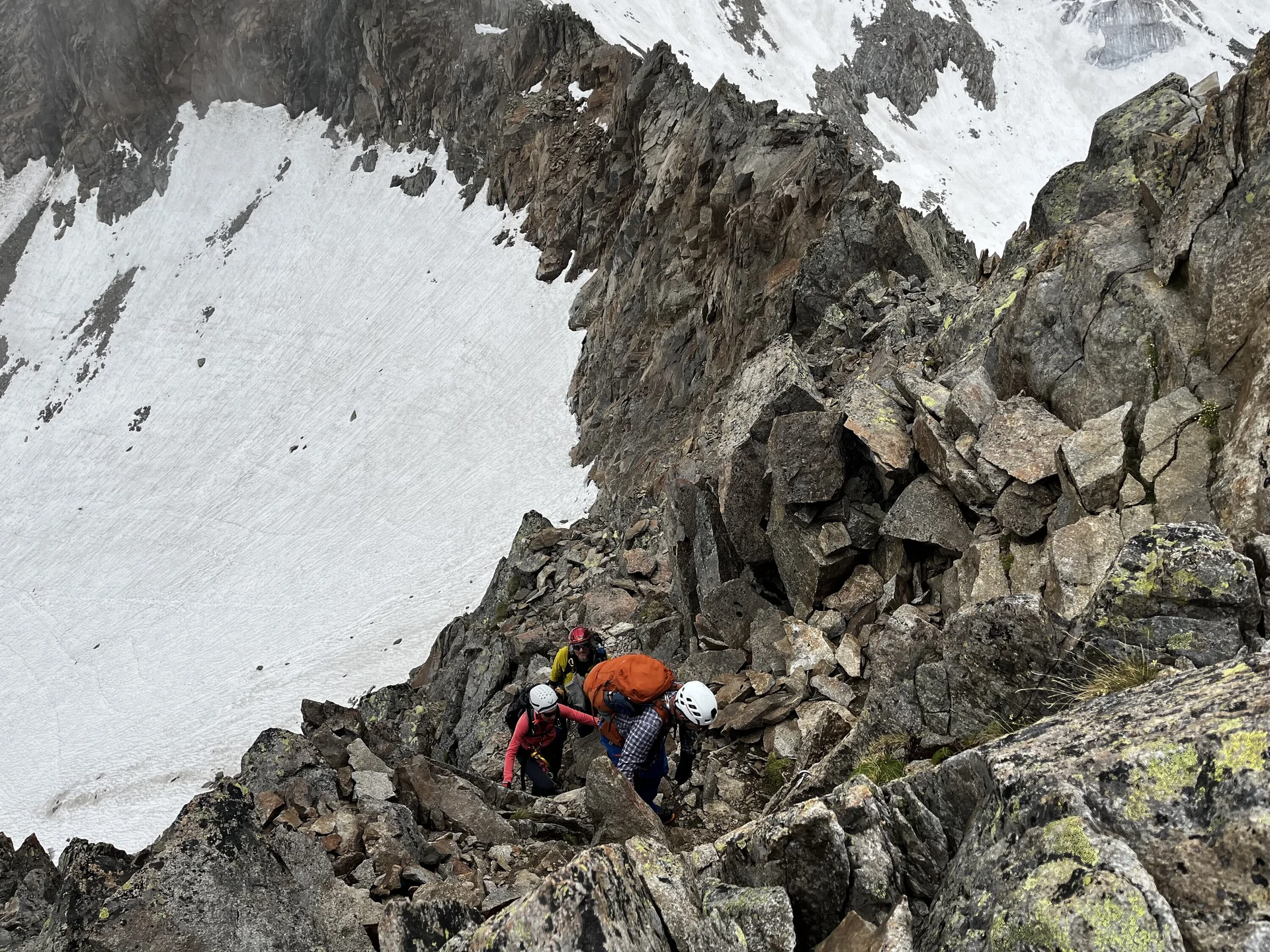 DAV Sektion Dingolfing auf Gletscherkurs im Stubaital | © Ernst Konrad