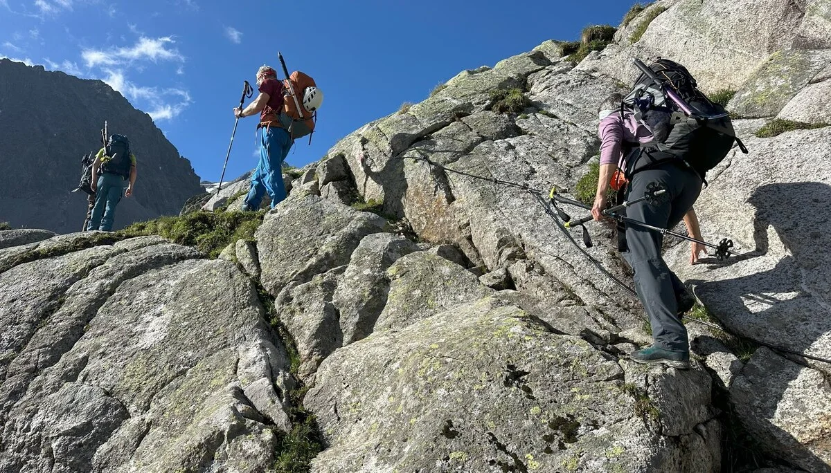 DAV Sektion Dingolfing auf Gletscherkurs im Stubaital | © Ernst Konrad
