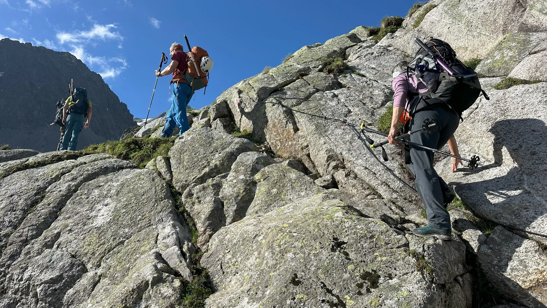 DAV Sektion Dingolfing auf Gletscherkurs im Stubaital | © Ernst Konrad
