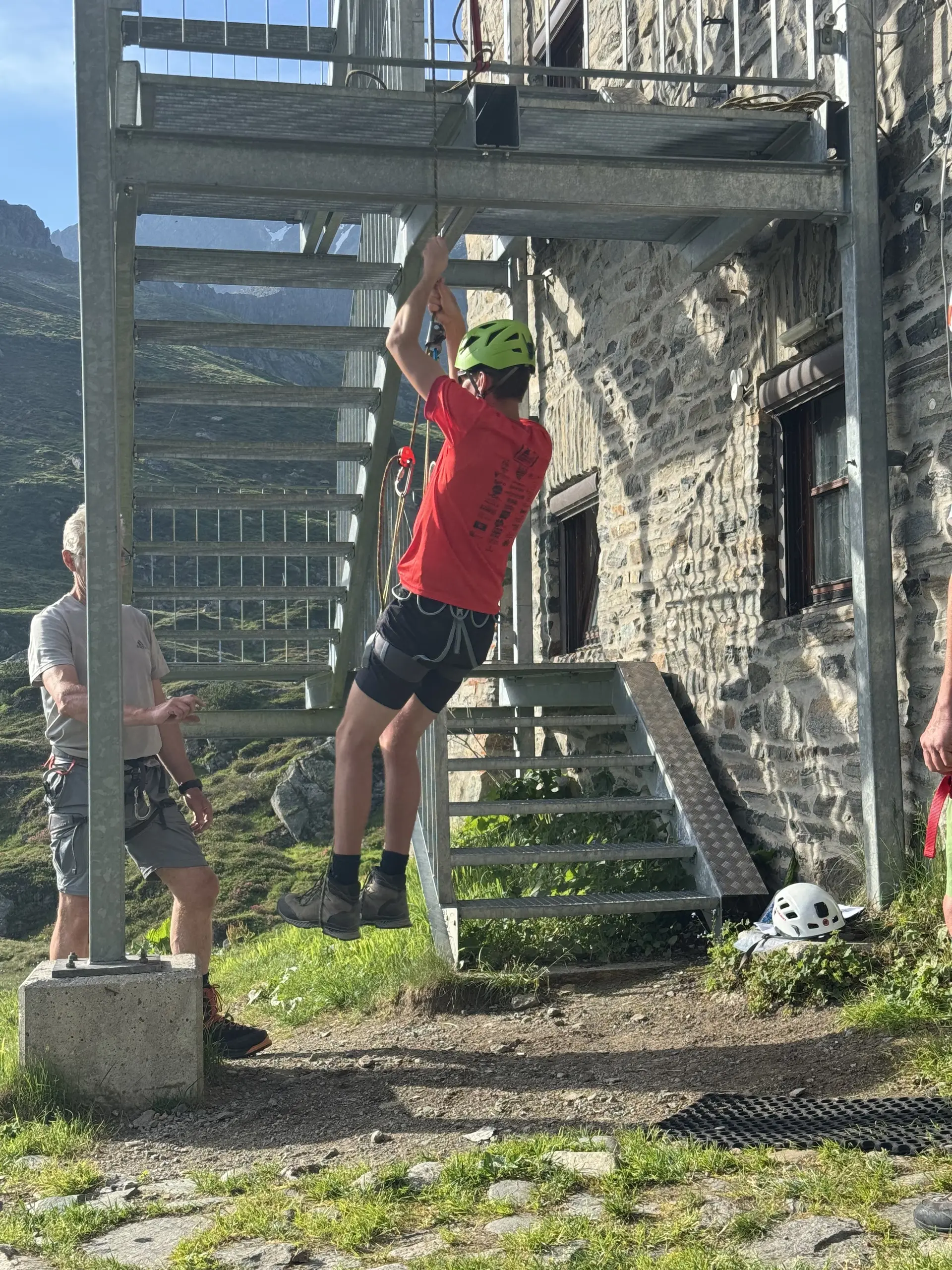Gletscherkurs des DAV Dingolfing bei Kaiserwetter | © Ernst Konrad