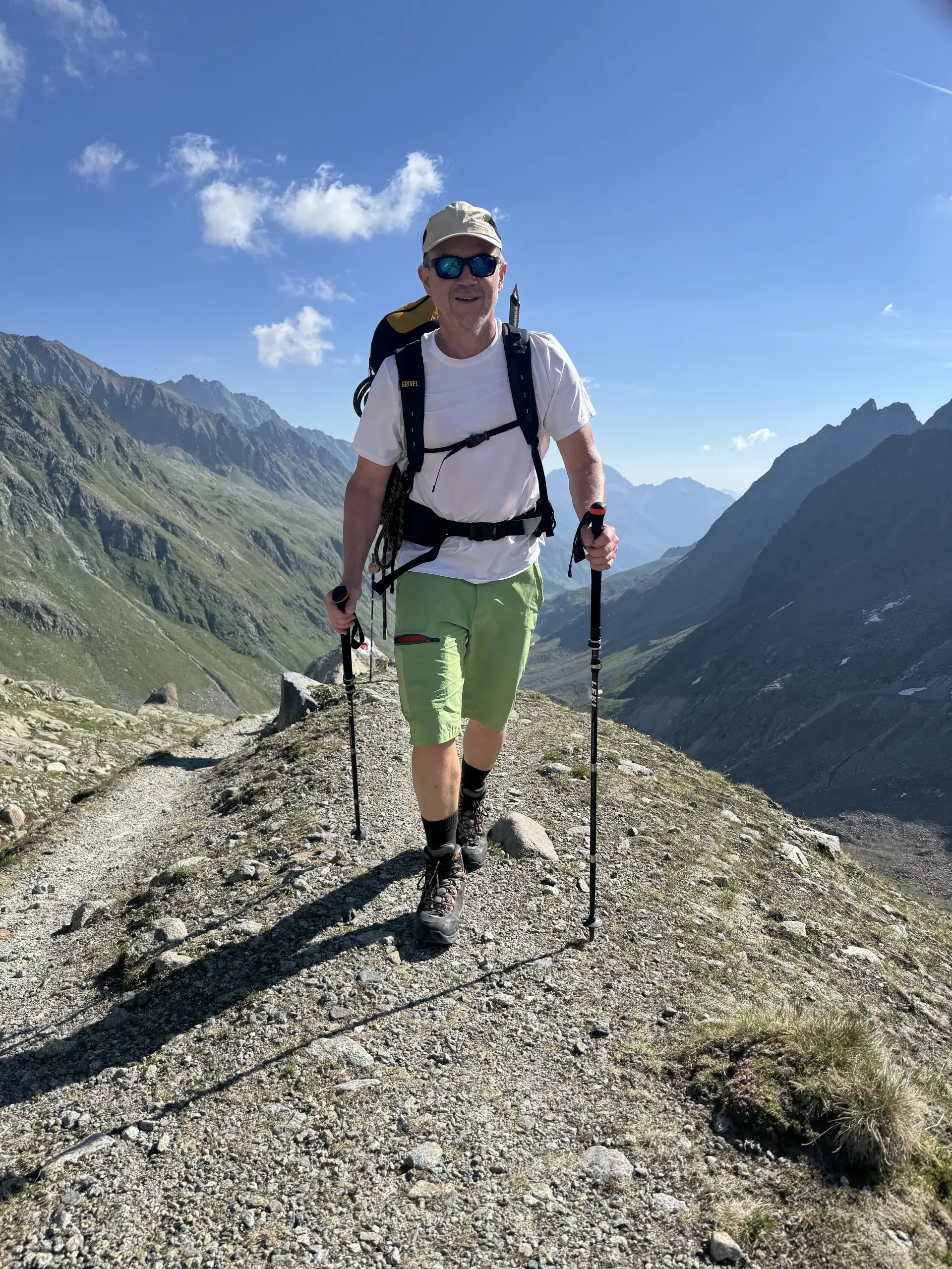 Gletscherkurs des DAV Dingolfing bei Kaiserwetter | © Ernst Konrad