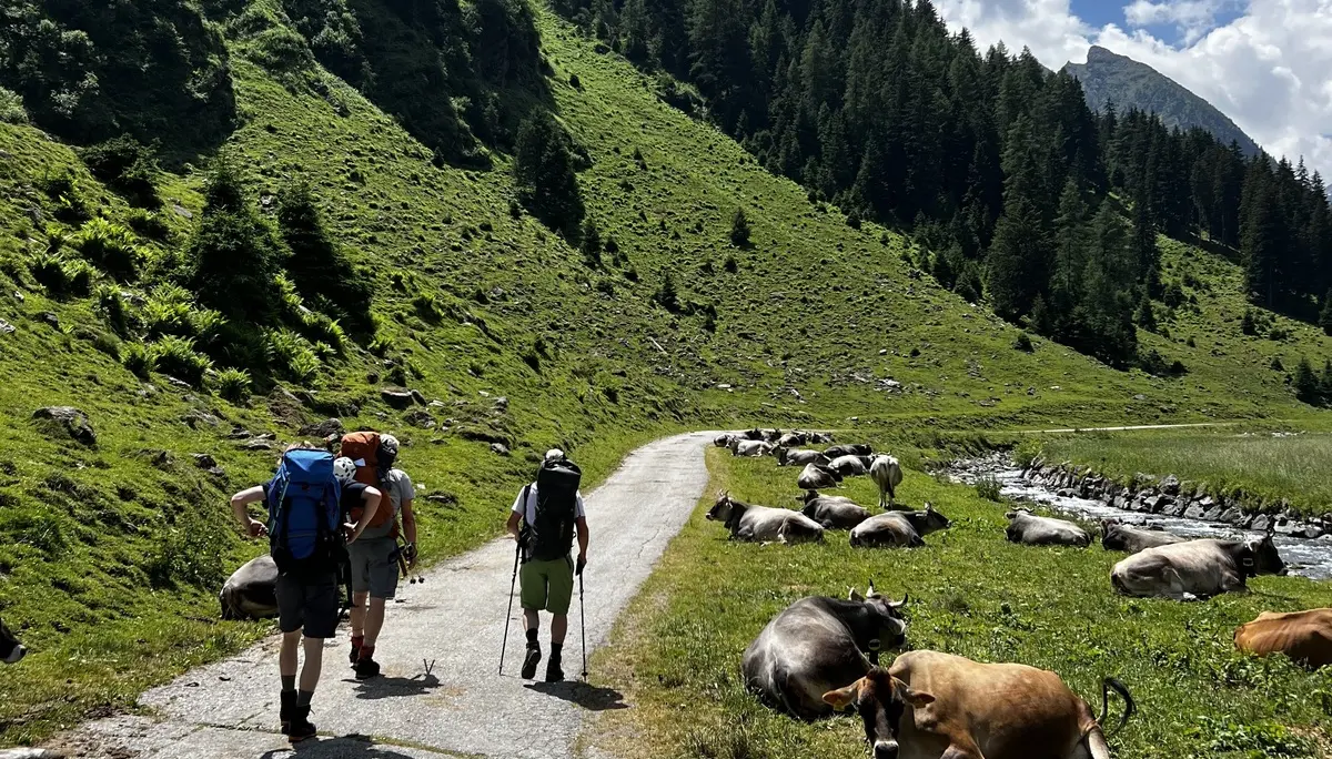 Gletscherkurs des DAV Dingolfing bei Kaiserwetter | © Ernst Konrad