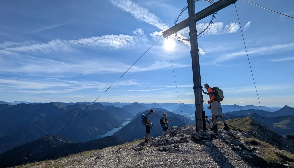 Überschreitung der Geierköpfe in den Ammergauer Alpen | © Witzelsperger Karin