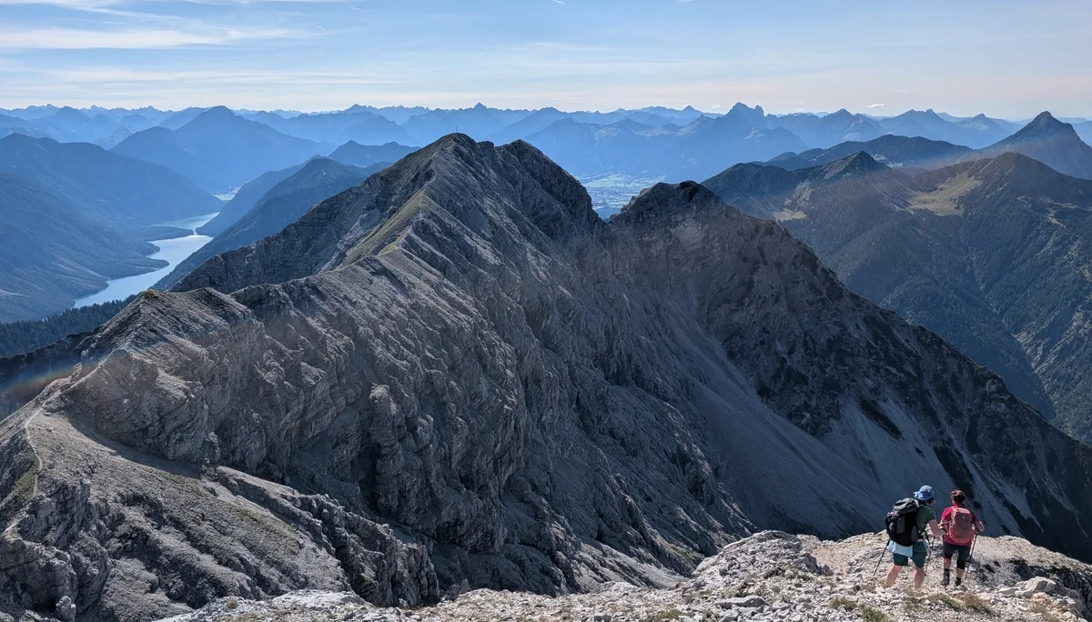Überschreitung der Geierköpfe in den Ammergauer Alpen | © Witzelsperger Karin