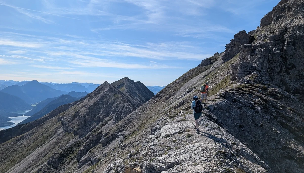 Überschreitung der Geierköpfe in den Ammergauer Alpen | © Witzelsperger Karin