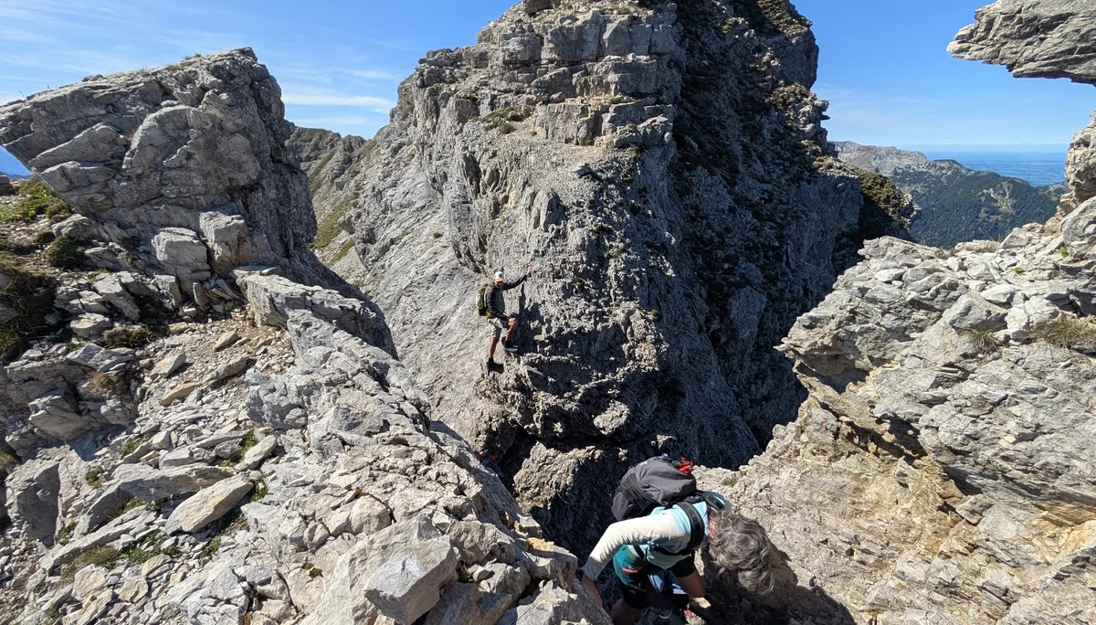 Überschreitung der Geierköpfe in den Ammergauer Alpen | © Witzelsperger Karin