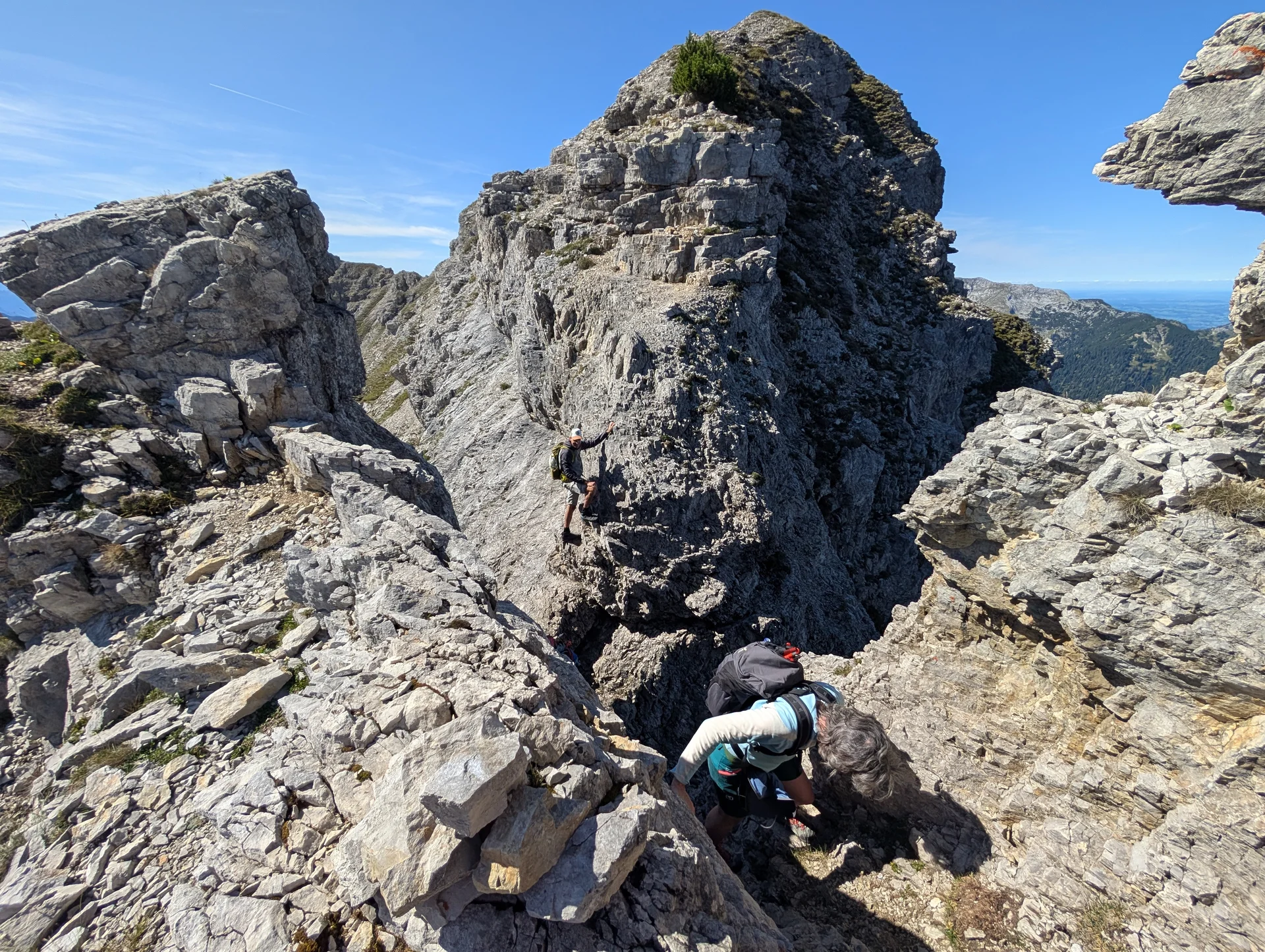 Überschreitung der Geierköpfe in den Ammergauer Alpen | © Witzelsperger Karin