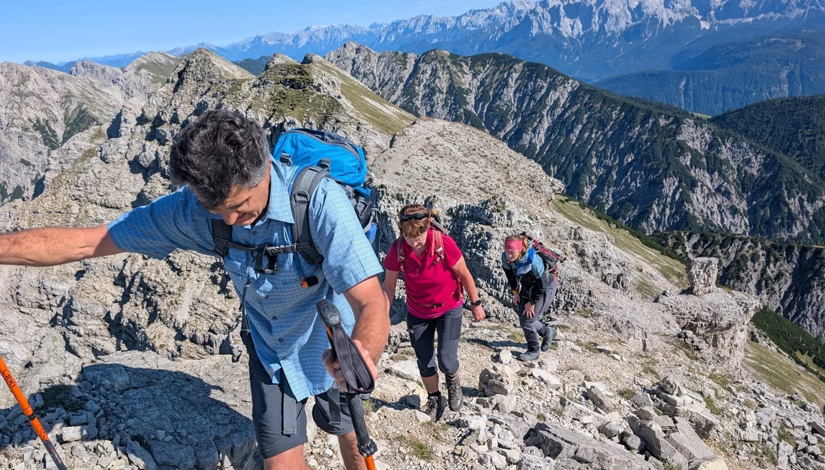 Überschreitung der Geierköpfe in den Ammergauer Alpen | © Witzelsperger Karin