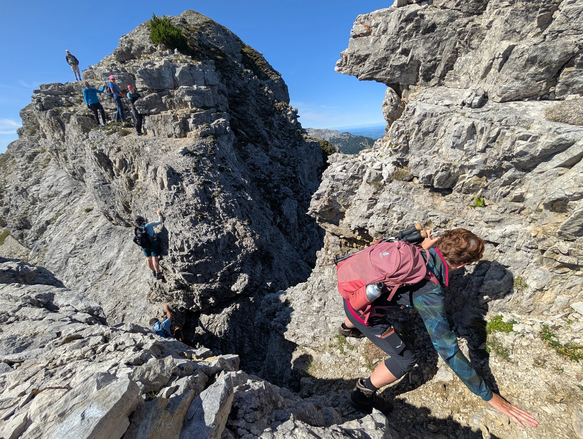 Überschreitung der Geierköpfe in den Ammergauer Alpen | © Witzelsperger Karin