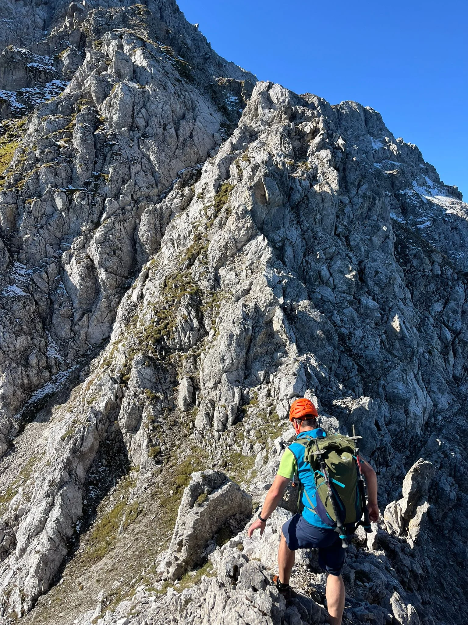 Über den Nordgrat auf den Hochwannig | © Hartinger Manfred