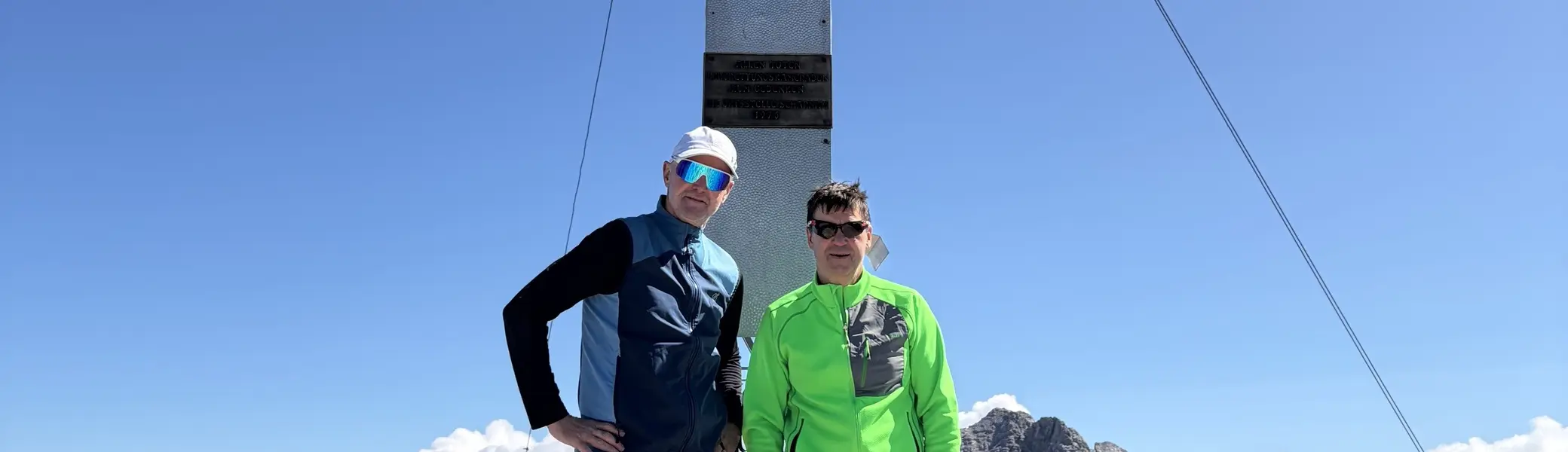 Gipfelglück im Karwendel: DAV Dingolfing bezwingt den Hohen Gleirsch | © Hartinger Manfred