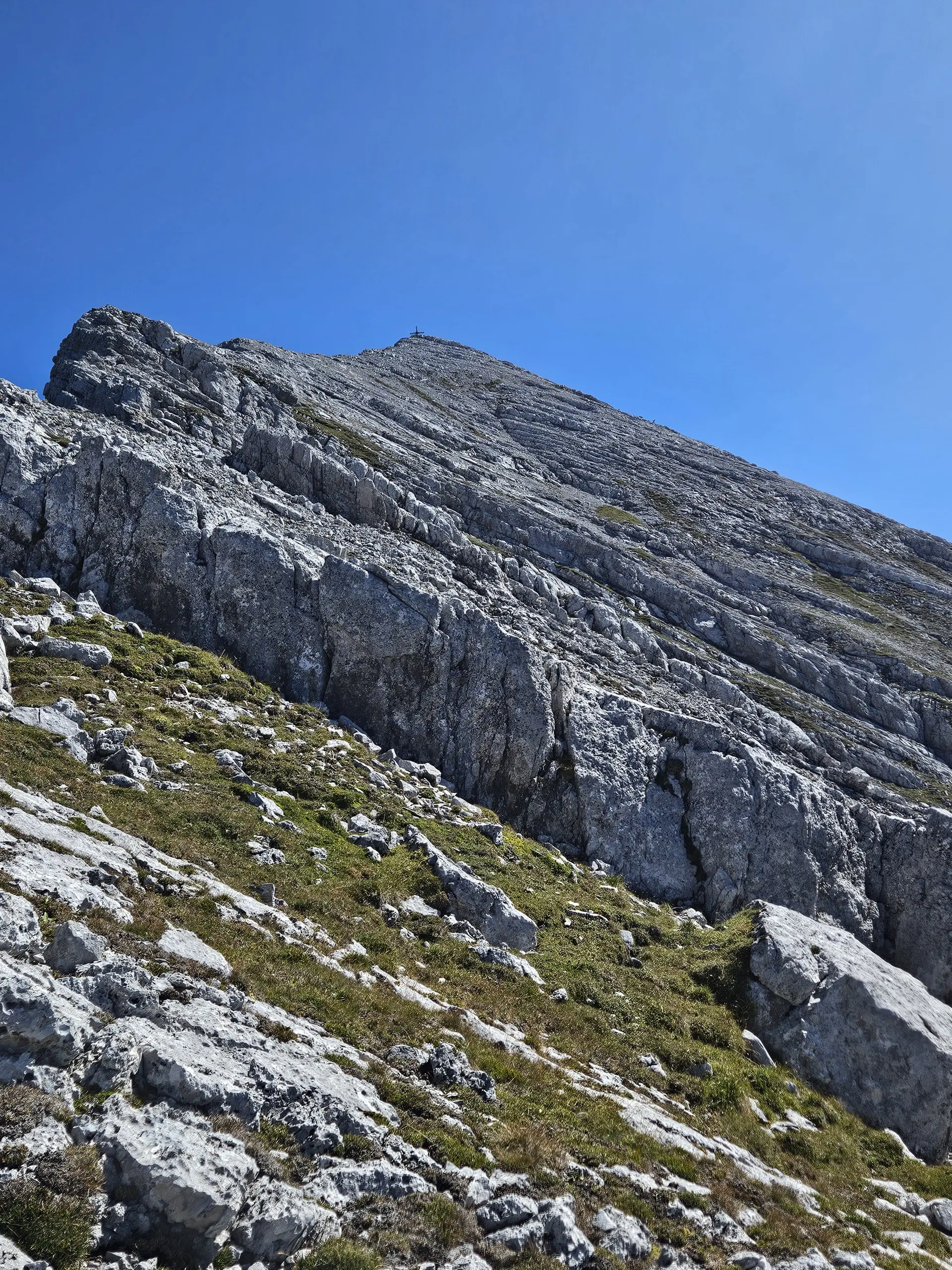Gipfelglück im Karwendel: DAV Dingolfing bezwingt den Hohen Gleirsch | © Hartinger Manfred