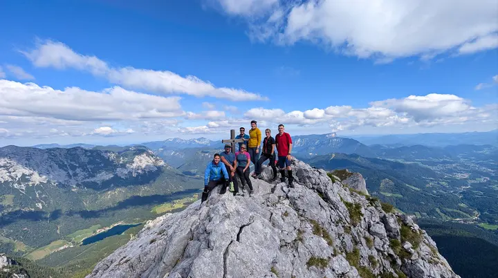 Bergtour des DAV auf die Schärtenspitze | © Berger Florian