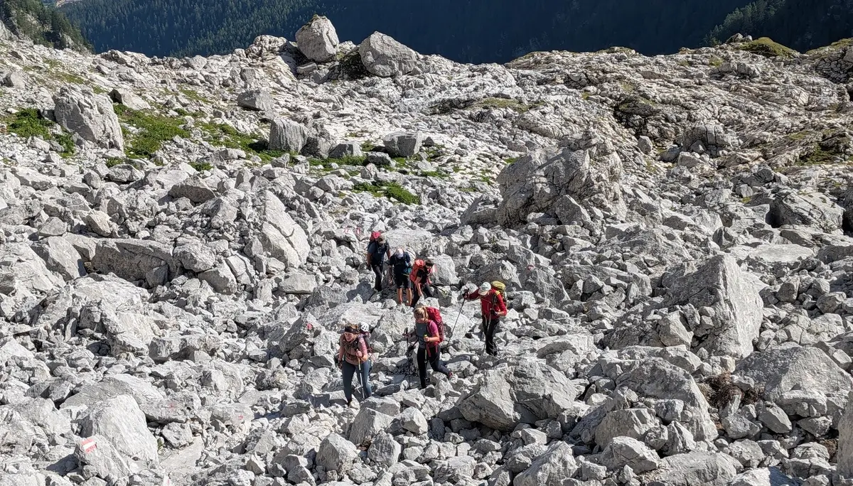 Bergtour des DAV auf die Schärtenspitze | © Berger Florian