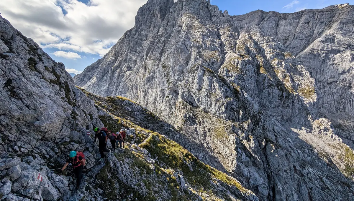 Bergtour des DAV auf die Schärtenspitze | © Berger Florian
