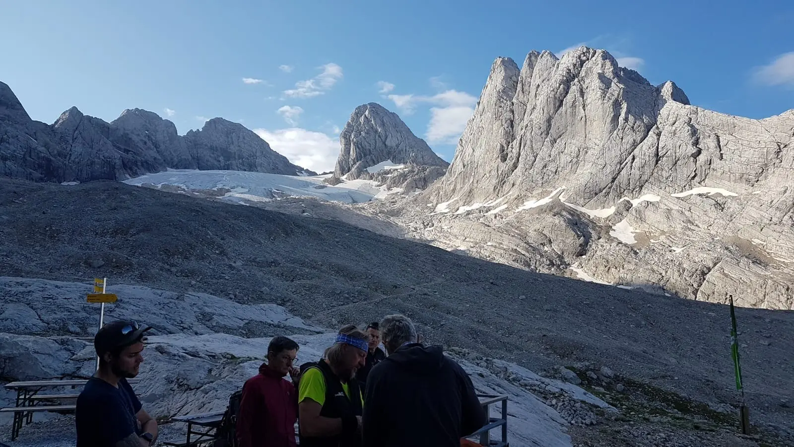 DAV Sektion Dingolfing auf dem Hohen Dachstein | © Ernst Konrad