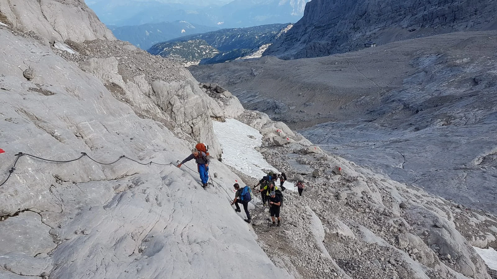 DAV Sektion Dingolfing auf dem Hohen Dachstein | © Ernst Konrad