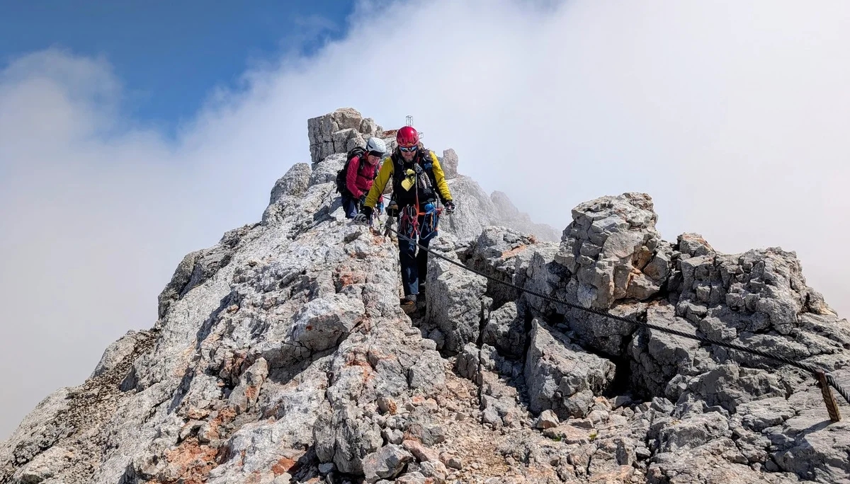 DAV Sektion Dingolfing auf dem Hohen Dachstein | © Ernst Konrad