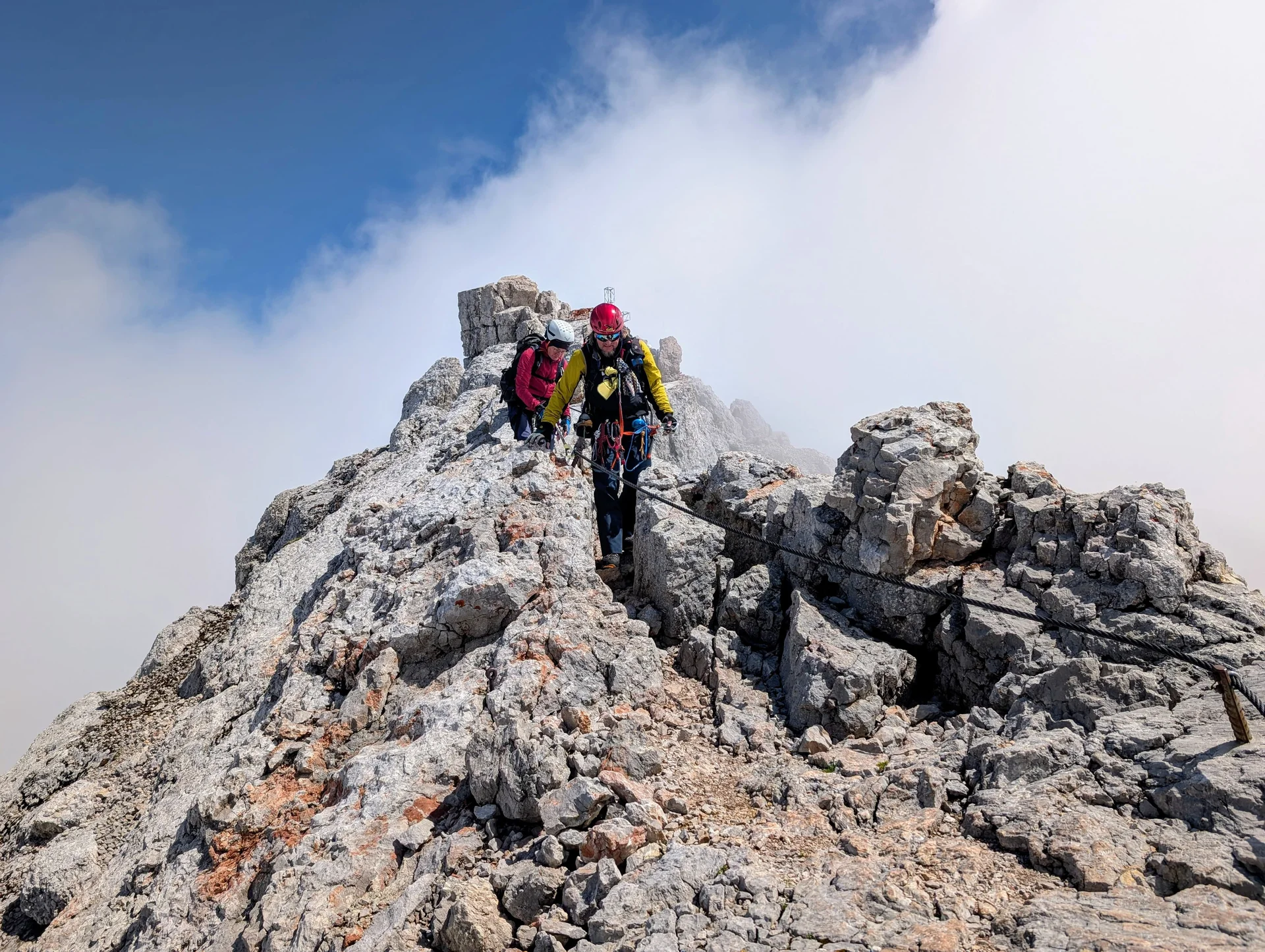 DAV Sektion Dingolfing auf dem Hohen Dachstein | © Ernst Konrad