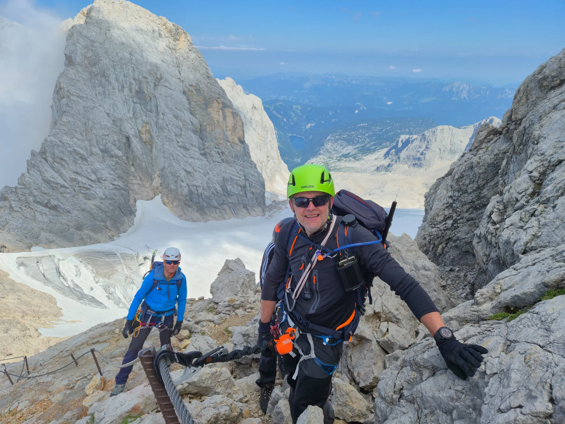 DAV Sektion Dingolfing auf dem Hohen Dachstein | © Ernst Konrad