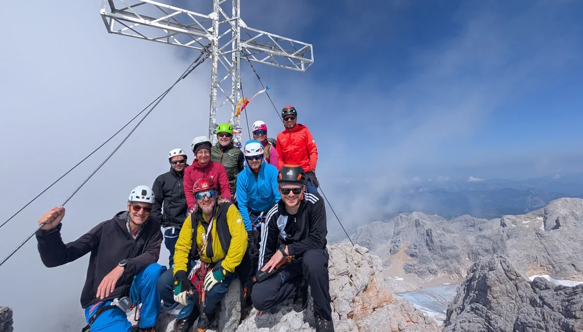 DAV Sektion Dingolfing auf dem Hohen Dachstein | © Ernst Konrad