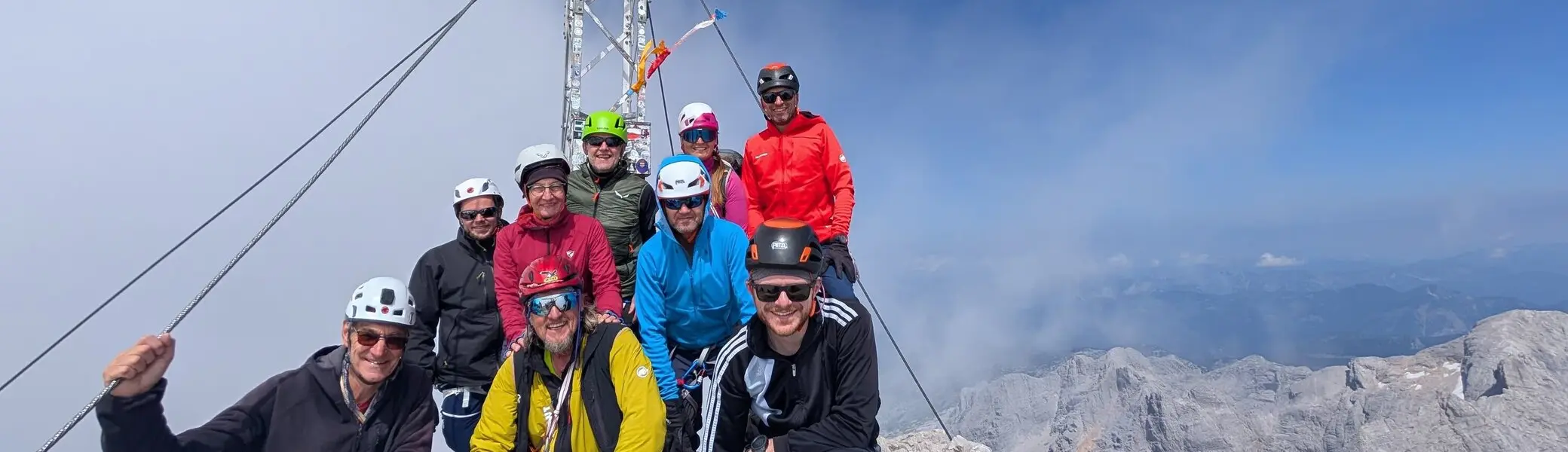 DAV Sektion Dingolfing auf dem Hohen Dachstein | © Ernst Konrad