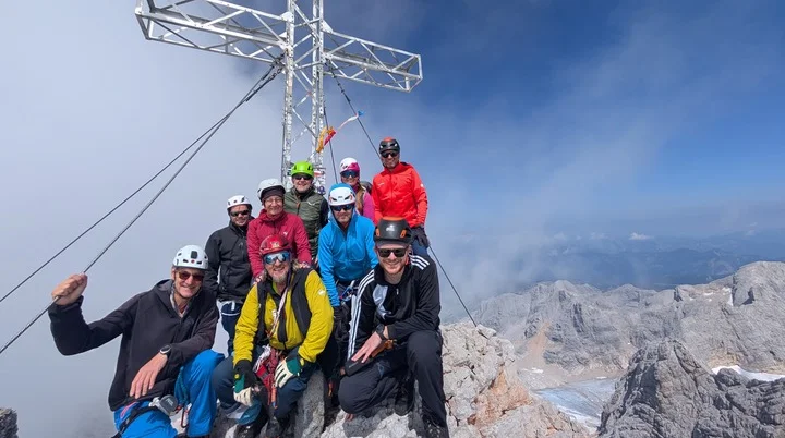DAV Sektion Dingolfing auf dem Hohen Dachstein | © Ernst Konrad