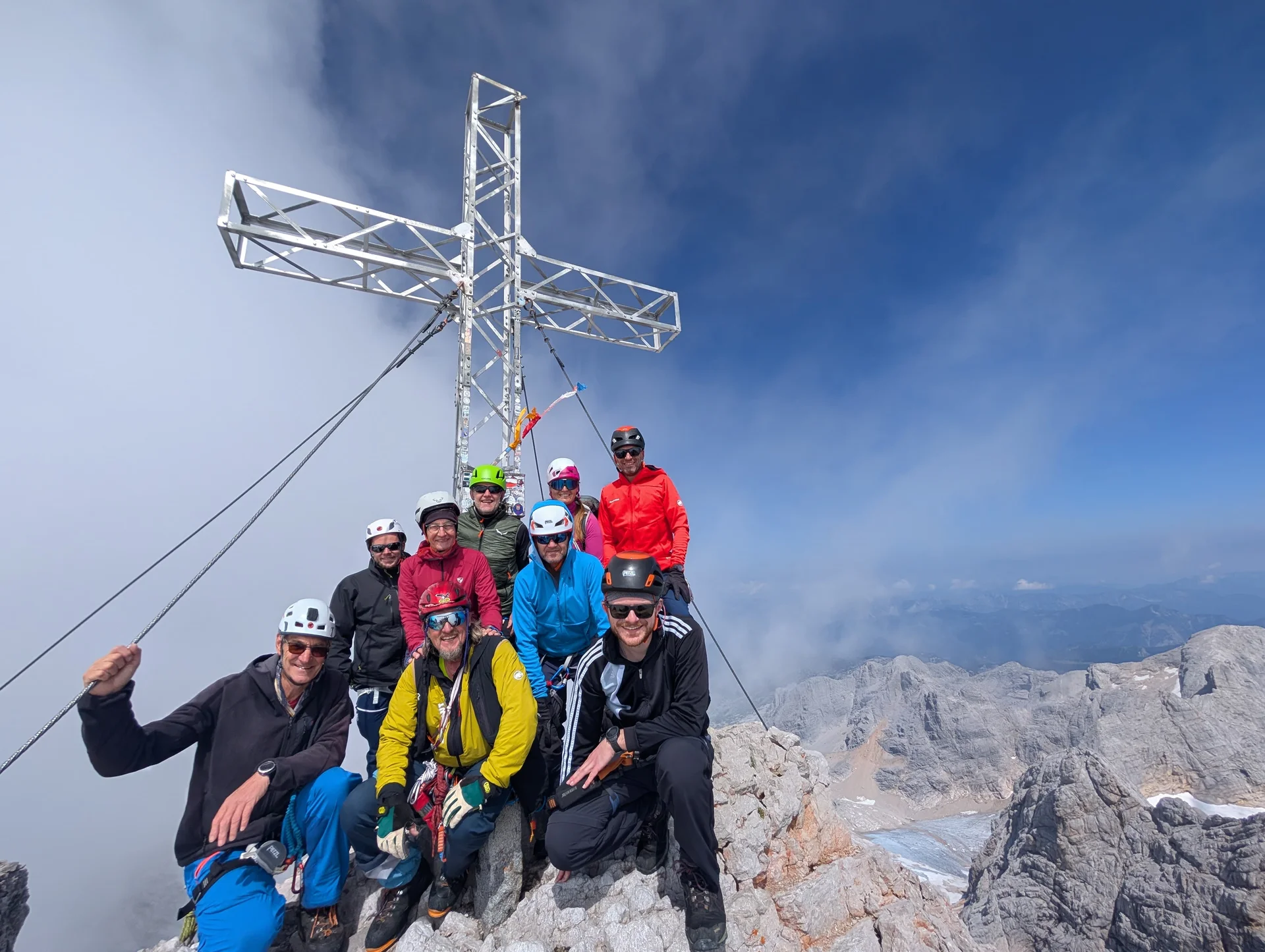 DAV Sektion Dingolfing auf dem Hohen Dachstein | © Ernst Konrad