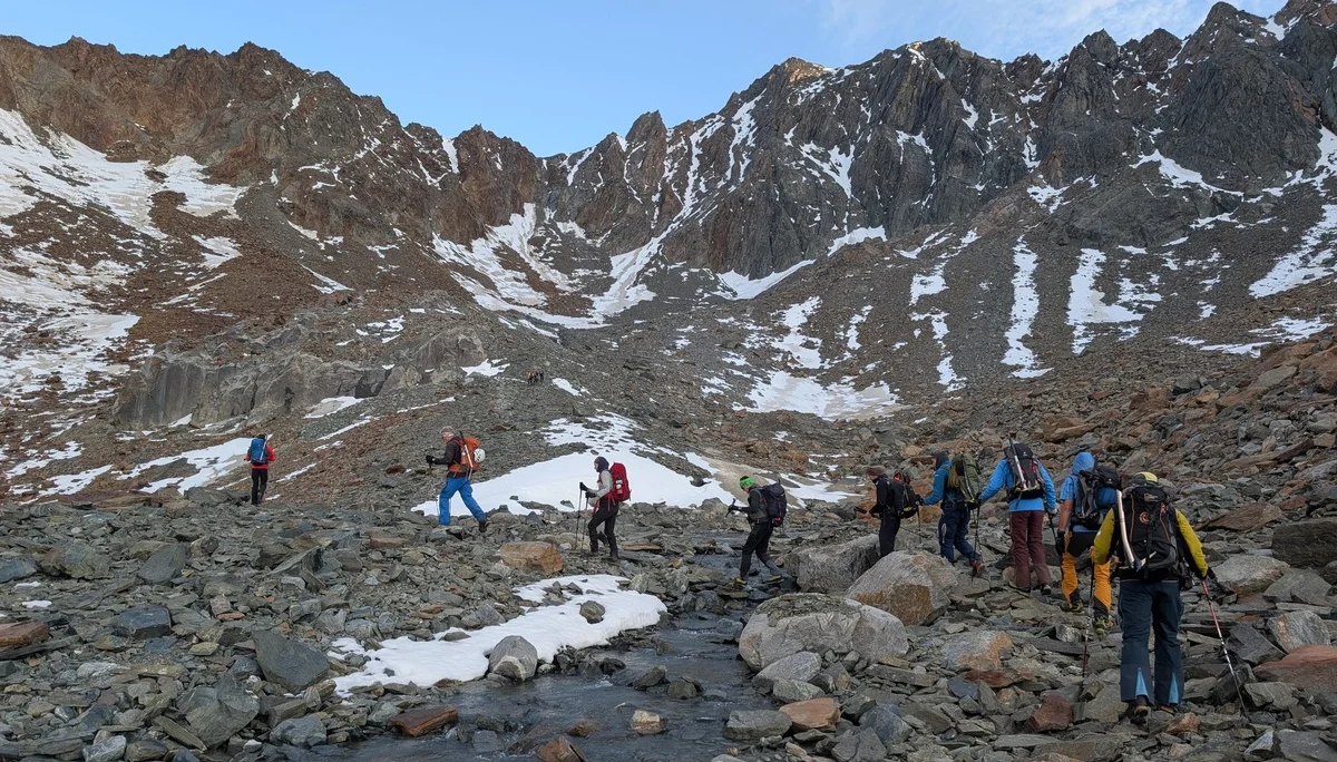 DAV Sektion Dingolfing auf der Wildspitze  | © Ernst Konrad