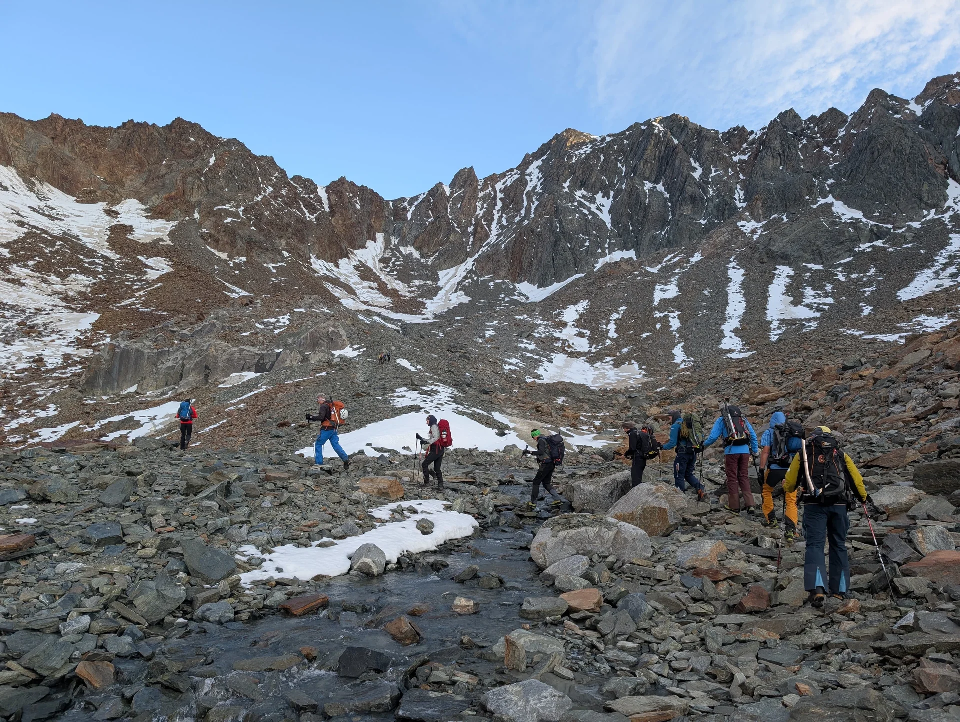 DAV Sektion Dingolfing auf der Wildspitze  | © Ernst Konrad