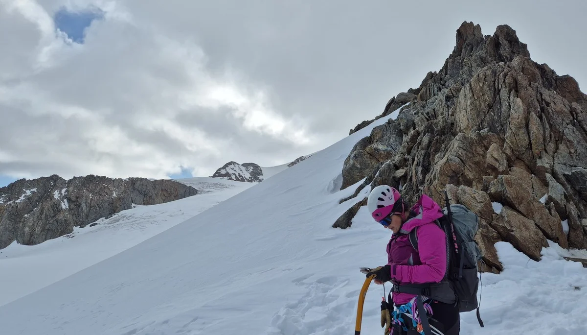 DAV Sektion Dingolfing auf der Wildspitze  | © Ernst Konrad