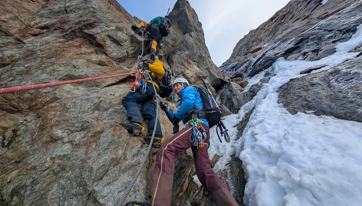 DAV Sektion Dingolfing auf der Wildspitze  | © Ernst Konrad