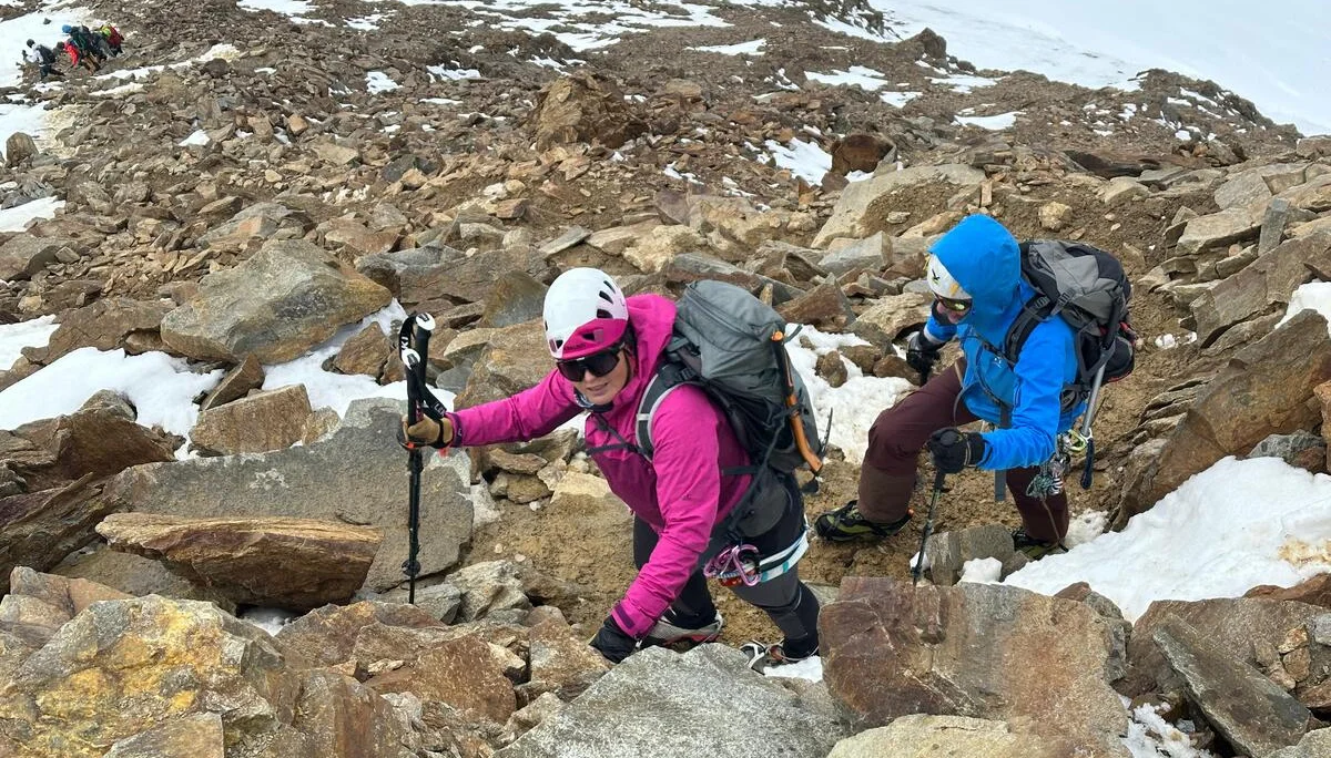 DAV Sektion Dingolfing auf der Wildspitze  | © Ernst Konrad