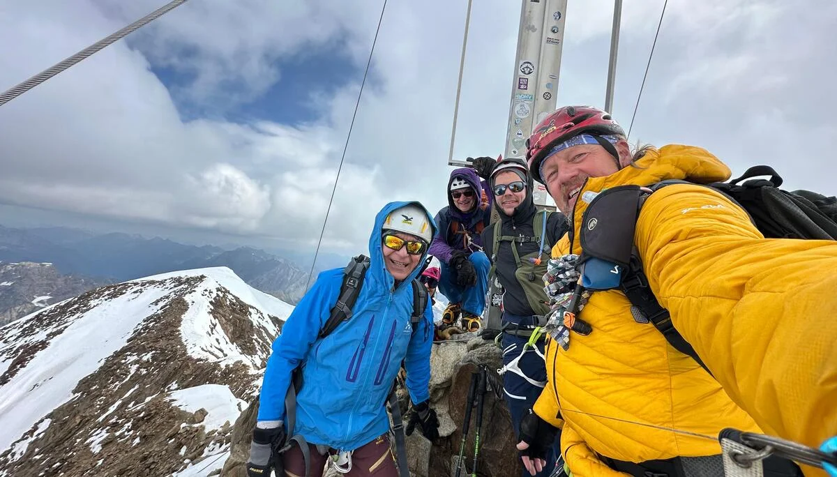 DAV Sektion Dingolfing auf der Wildspitze  | © Ernst Konrad