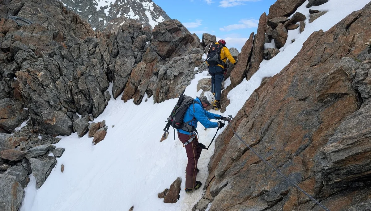 DAV Sektion Dingolfing auf der Wildspitze  | © Ernst Konrad