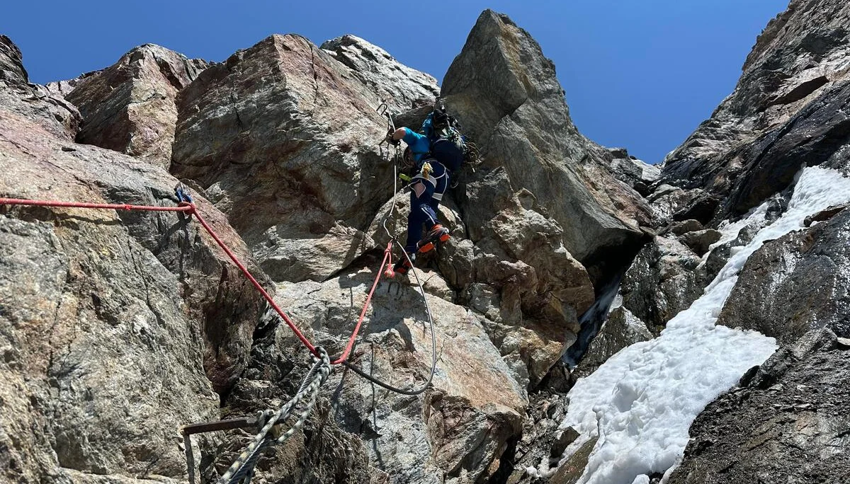 DAV Sektion Dingolfing auf der Wildspitze  | © Ernst Konrad